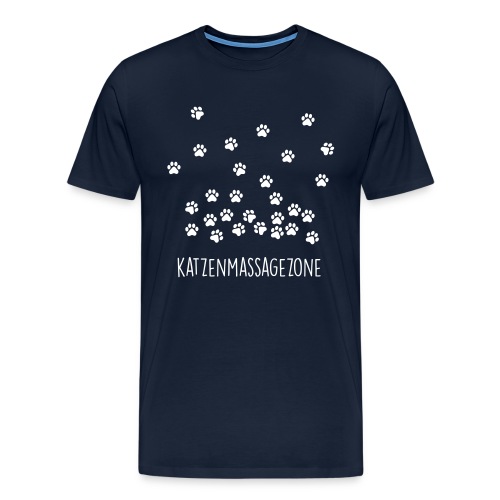 Vorschau: Katzen Massage Zone - Männer Premium T-Shirt