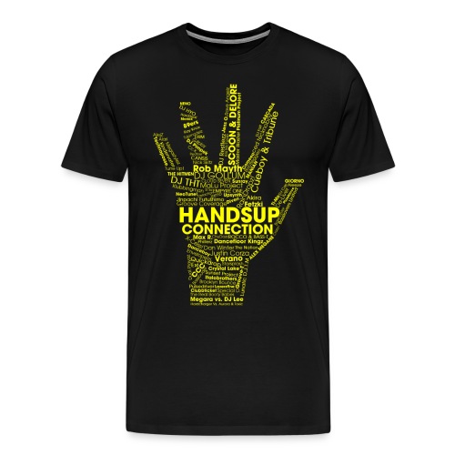 huc tshirt yellow png - Men's Premium T-Shirt
