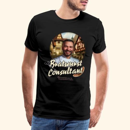 Grill T-Shirt Design Bratwurst Consultant - Männer Premium T-Shirt