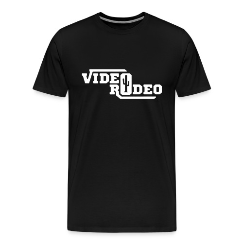 VIDEO RODEO Logo - Männer Premium T-Shirt