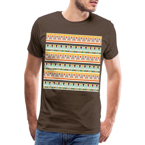 Patrón egipcio III - Camiseta premium hombre