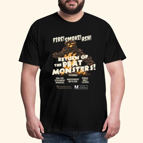 Whisky Torfmonster Filmplakat - Männer Premium T-Shirt