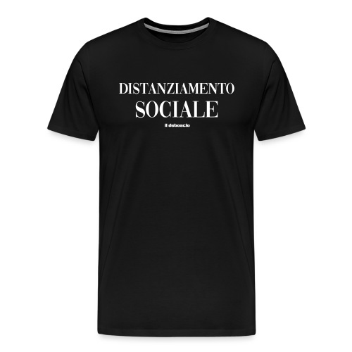 Distanziamento sociale - Maglietta Premium da uomo