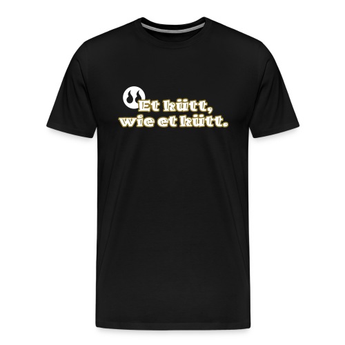 Et kütt, wie et kütt (Kölsch) - Männer Premium T-Shirt