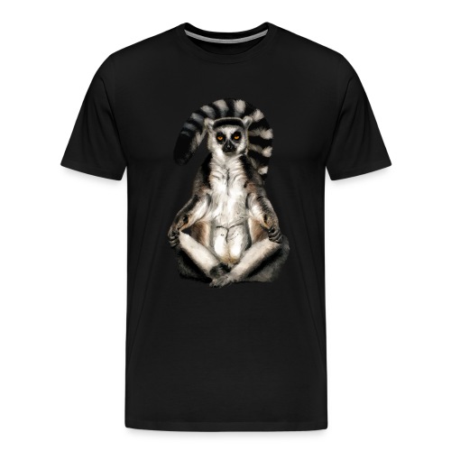 Lemur Katta - Männer Premium T-Shirt