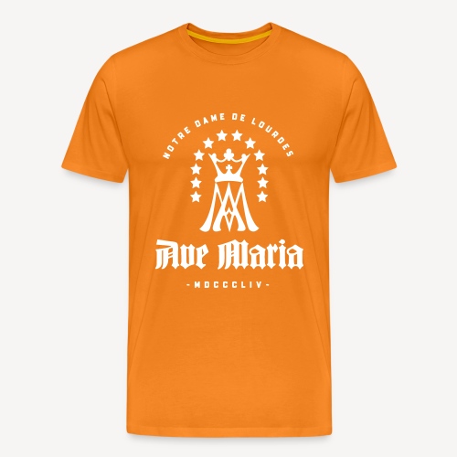 LOURDES- AVE MARIA - Men's Premium T-Shirt