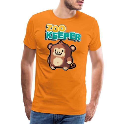 ZooKeeper Gibbon - Men's Premium T-Shirt