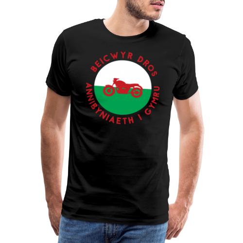 Beicwyr Dros Annibyniaeth i Gymru - Men's Premium T-Shirt