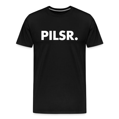 PILSR. Wit - Mannen Premium T-shirt
