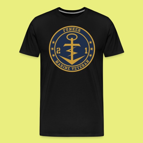 Marine Veteran 21er FUNKER - Männer Premium T-Shirt
