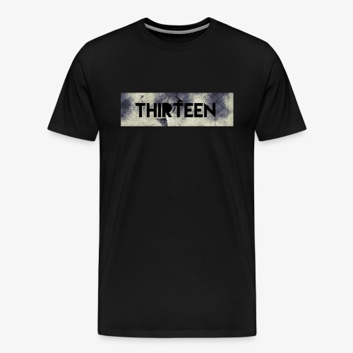 Box Logo Thirteen - Mannen Premium T-shirt