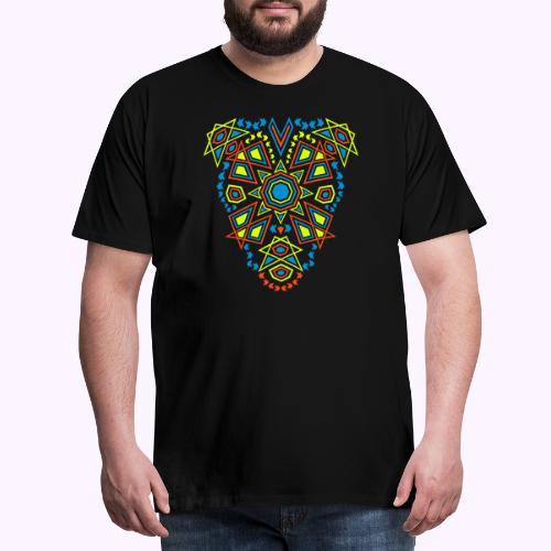 Tribal Sun Front - Koszulka męska Premium