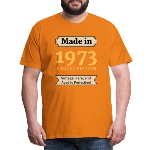 1973 50 åring - Premium T-skjorte for menn