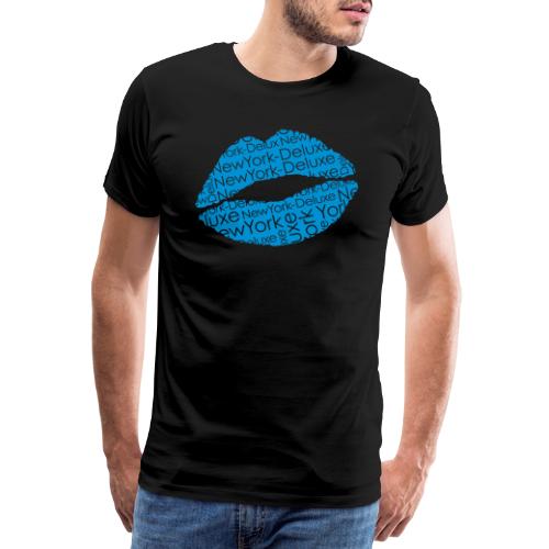 New York Deluxe Lippen Motiv - Männer Premium T-Shirt