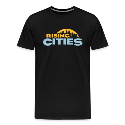 Rising Cities Logo stylized - Männer Premium T-Shirt
