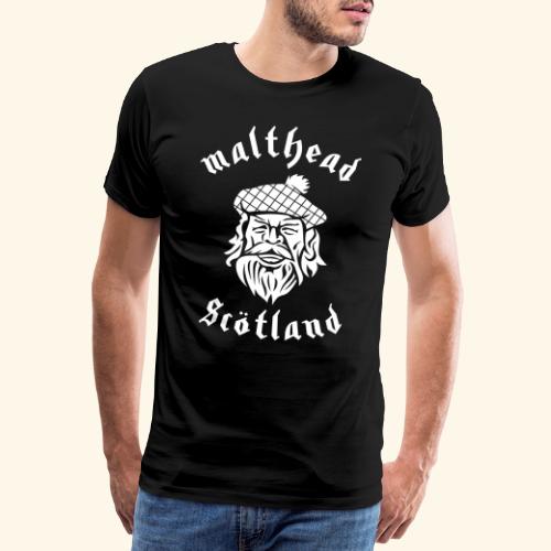 Whisky Malthead Scotland - Männer Premium T-Shirt