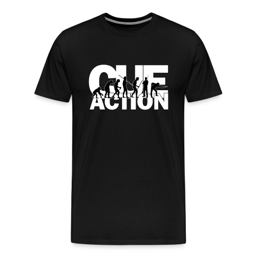 CueAction Evolution - Männer Premium T-Shirt
