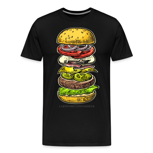 Burger Bausatz - Männer Premium T-Shirt