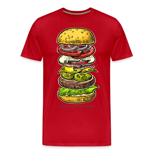 Burger Bausatz - Männer Premium T-Shirt