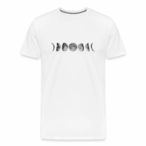 Moon phases - Camiseta premium hombre