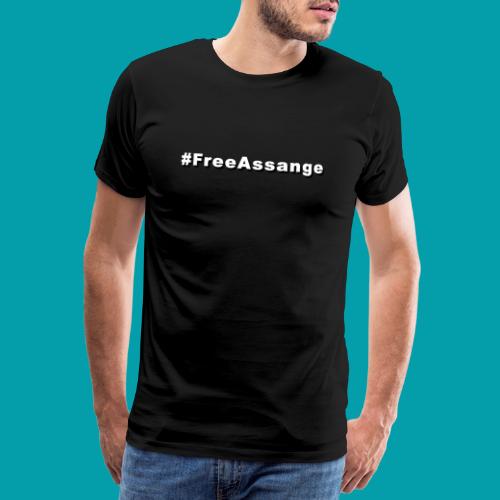 #FreeAssange - Spendenaktion dontextraditeassange - Männer Premium T-Shirt