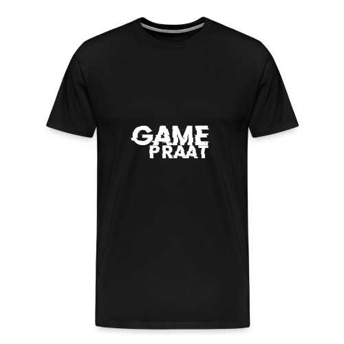 GamePraat Logo - Mannen Premium T-shirt