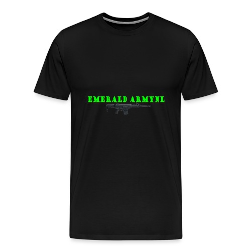 EMERALDARMYNL LETTERS! - Mannen Premium T-shirt