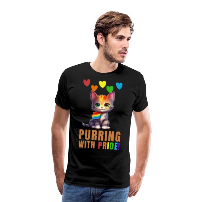 Gay pride - purring with pride