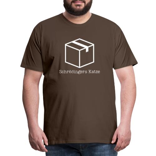 Schrödingers Katze - Geschenkidee für Physiker - Männer Premium T-Shirt