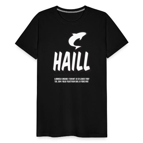 Nordnorsk ordbok: Haill - fra Det norske plagg - Premium T-skjorte for menn