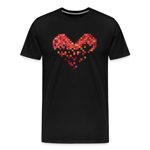 Broken Heart - Gebrochenes Herz - Männer Premium T-Shirt