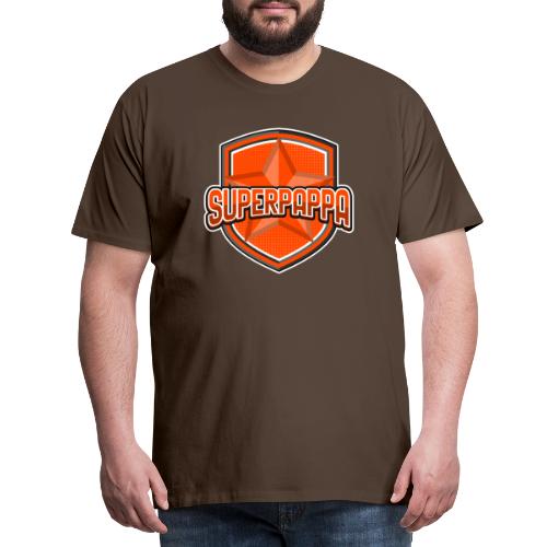 Superpappa - Premium T-skjorte for menn