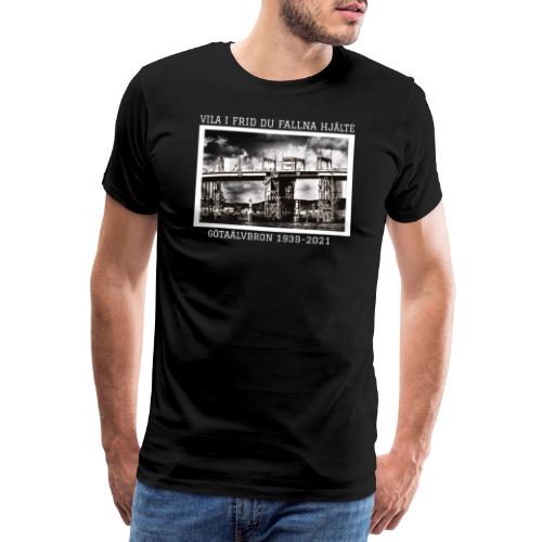 Götaälvbron 1939-2021 - Premium-T-shirt herr