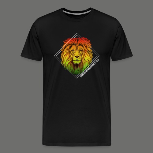 LION HEAD - UNDERGROUNDSOUNDSYSTEM - Männer Premium T-Shirt