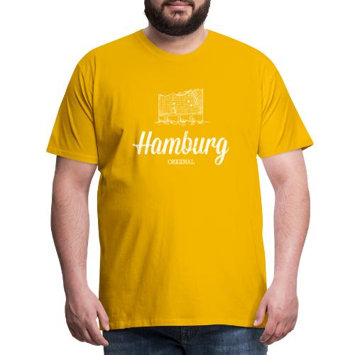 Hamburg Original Elbphilharmonie - Männer Premium T-Shirt