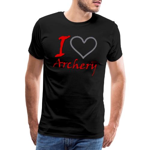 Archery Love - Männer Premium T-Shirt