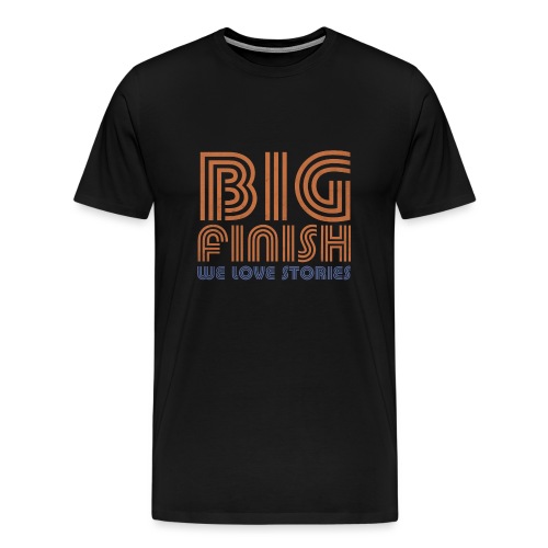 Retro Big Finish Logo - Men's Premium T-Shirt