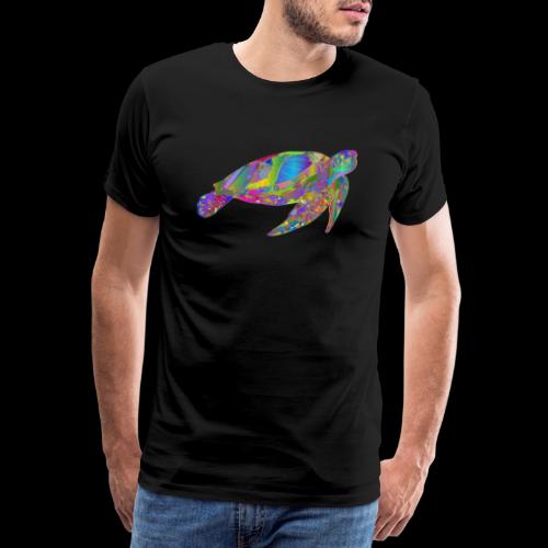 Turtle Space - Männer Premium T-Shirt