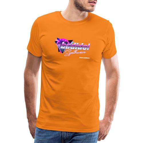 badidol Synthwave - Men's Premium T-Shirt