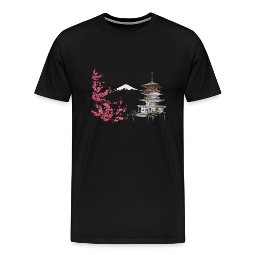Fujiyama - Männer Premium T-Shirt