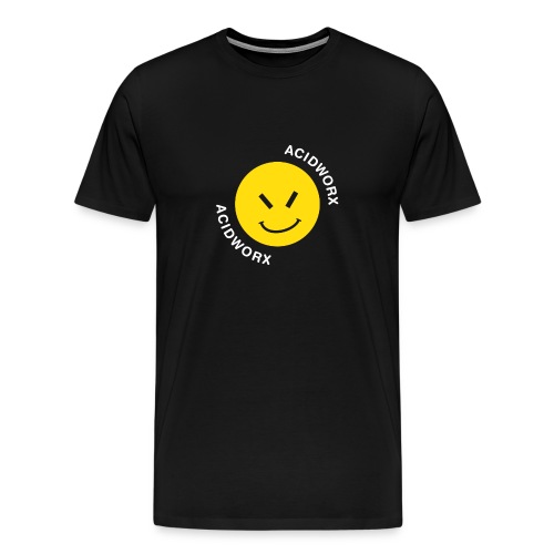 brand AcidWorx CurvedText - Men's Premium T-Shirt