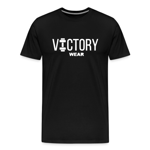 VICTORY LOGO BIG - Mannen Premium T-shirt