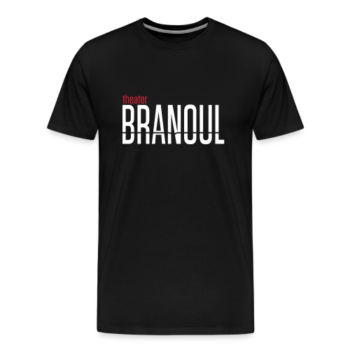 Branoul Logo rood wit - Mannen Premium T-shirt