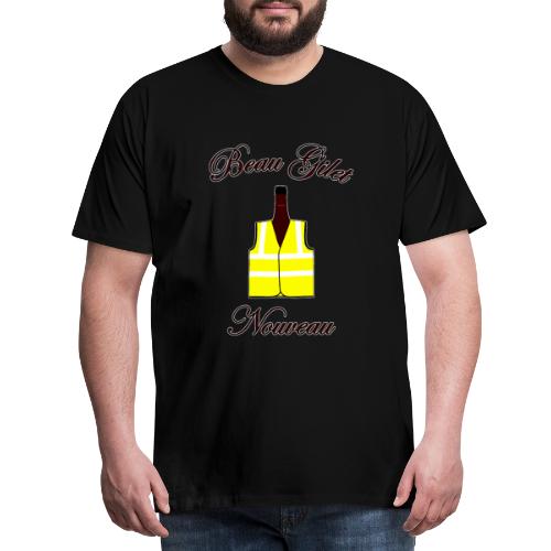 BEAU GILET NOUVEAU - Jeux de mots - Francois Ville - T-shirt Premium Homme