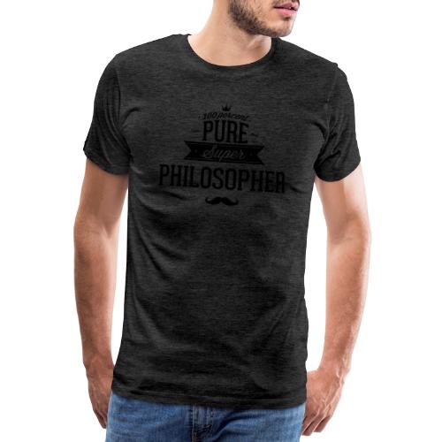 100 Prozent Philosoph - Männer Premium T-Shirt