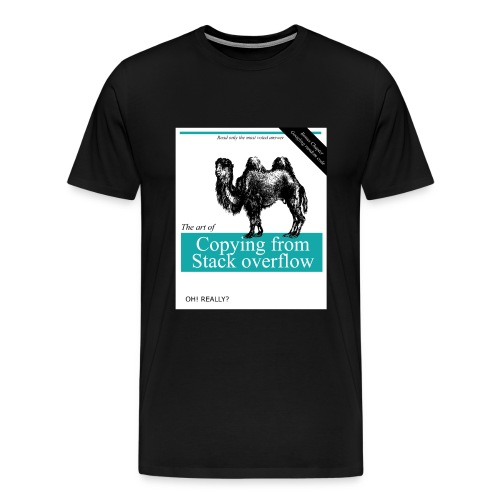 Copying Stack Overflow - Men's Premium T-Shirt
