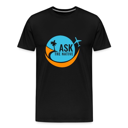 Ask the Native Original Logo - Mannen Premium T-shirt