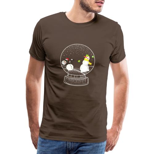 Schneeballschlacht - Männer Premium T-Shirt