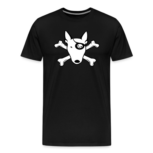 PIRATE Bullterrier - Männer Premium T-Shirt