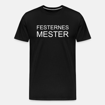 Festernes mester - Premium T-skjorte for menn
